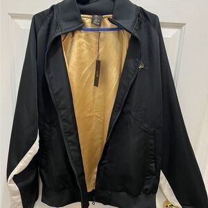 OVO Black and Gold Bomber Jacket XL